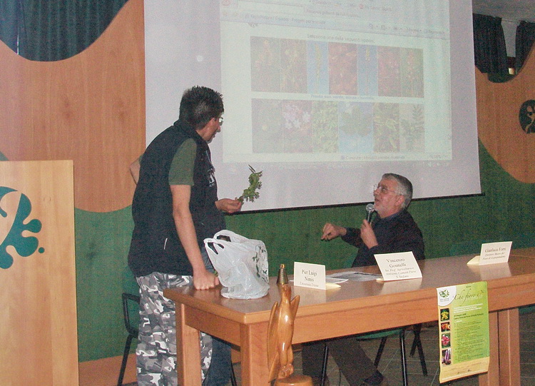 Presentazione della guida interattiva alla flora